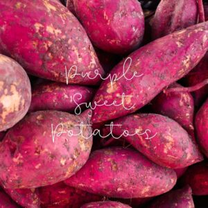 Purple sweet potatoes promotes clear vision and reduces oxidative stress in the eyes.