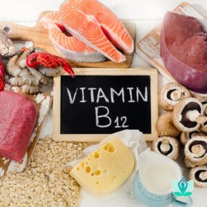 Vitamin B12 supports serotonin production and protects against mood imbalances caused by deficiency.