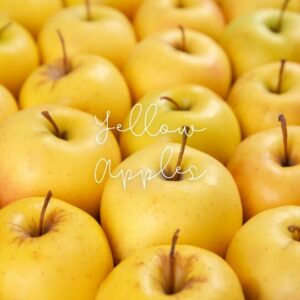 Yellow apples, like Golden Delicious, are lower in acidity compared to red or green apples, making them reflux-friendly.