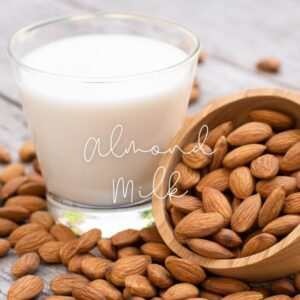 Almond milk is an alkaline, dairy-free alternative that neutralizes stomach acid.